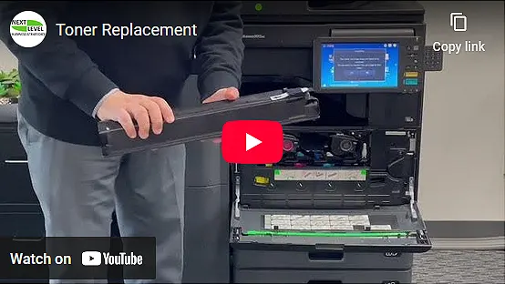 Toshiba Device Toner Replacement Video